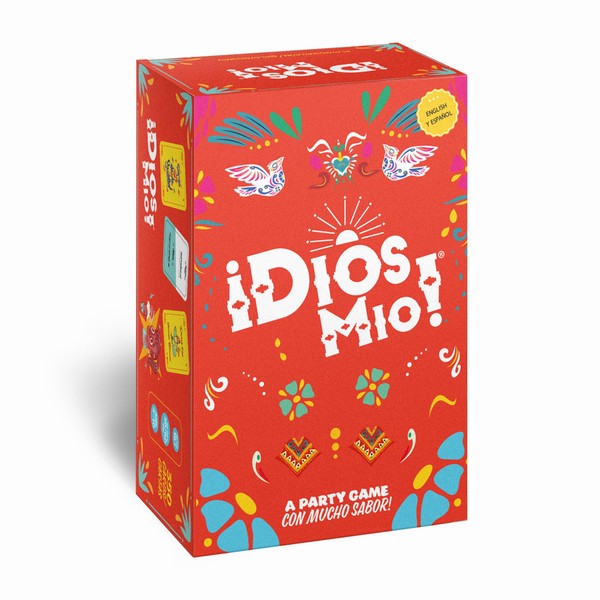 FITZ - ¡Dios Mio! Bilingual Fun Card Game - Juegos de mesa en español - A Comedy Party Tarjeta Game NSFW - 350 Muy Graciosa Cards - Spanish Board Game - Party Games
