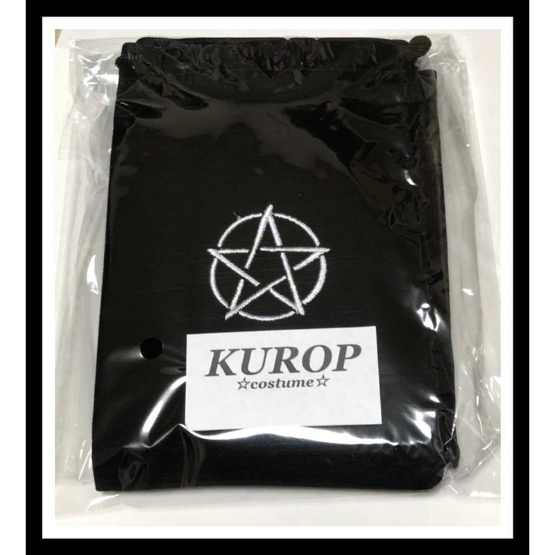 Kurop Pentagram Tarot Cloth 50cm x 50cm Pentagram Pouch Set