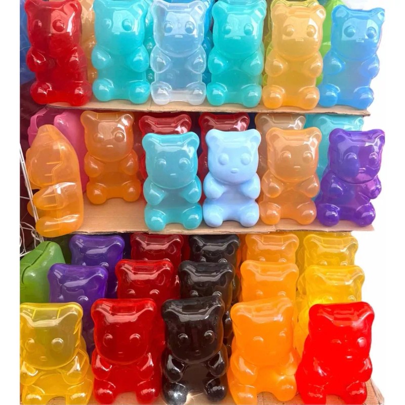 Dulcero Para Niño(a) Forma De Oso Gigante 5pzs