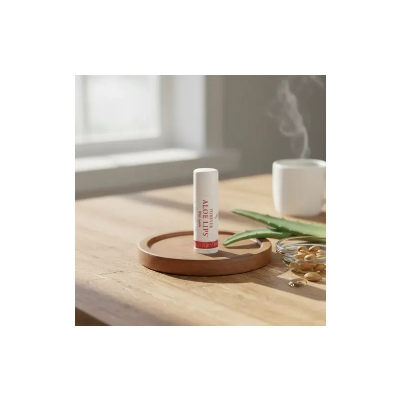 Pack 3 Pzs Lips Aloe Y Jojoba Forever Living Bálsamo
