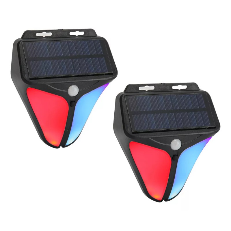 generic Alarma Solar Con Sensor De Movimiento, 2 Unidades, Lámpara