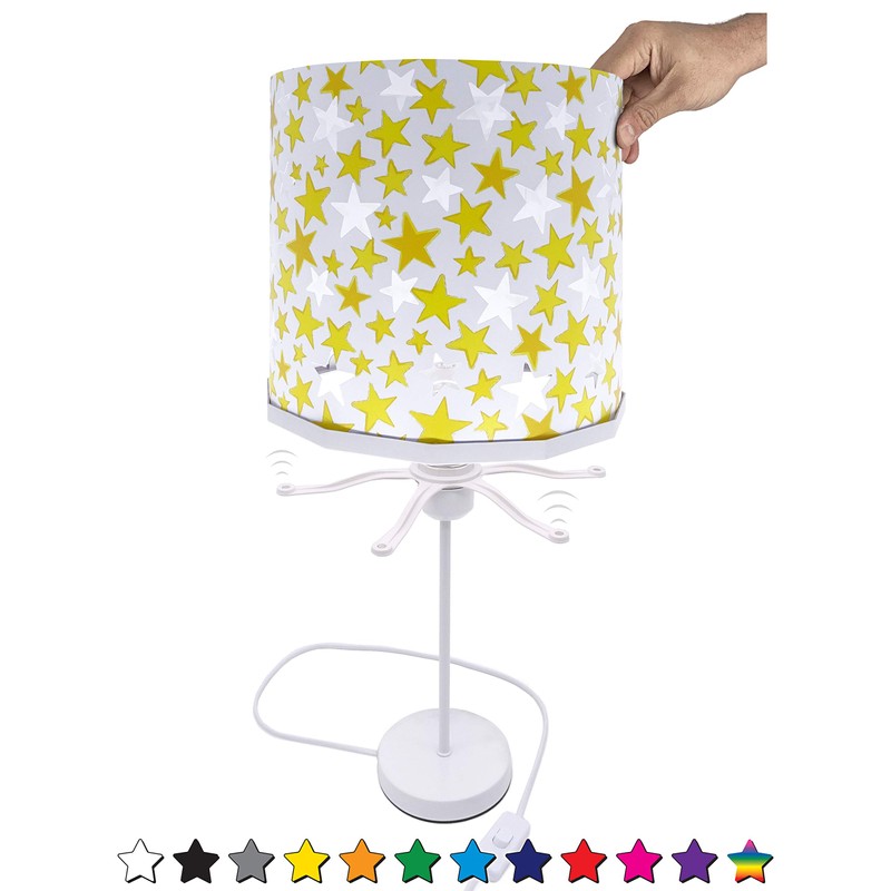 Stars table lamp bedside Ereki Night Light cast effect Projection