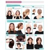 Ladies White Short Fluffy Curly Layered Wigs for Old Women