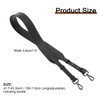 uxcell Leather Purse Strap, 41.7"-43.3" Adjustable Crossbody Replacement Straps 1.5"