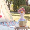 Cuddle Barn Peluche Ganso Parlante,con 7 Canciones De Cuna Color