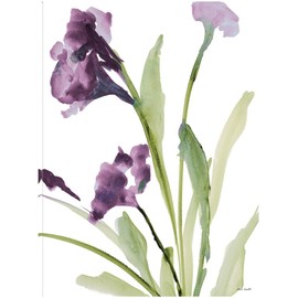 Fine Art Canvas Purple Belles I Canvas Wall Decor by Artist Lanie Loreth for Living Room, Bedroom, Bathroom, Kitchen, Office, Bar, Dining & Guest Room - Ready to Hang - 21 in x 28 in