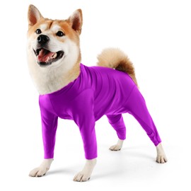 Due Felice Dog Onesie for Surgery Dog Shedding Suit Surgical Recovery Bodysuit for Female Male Dog After Surgery Wear Anxiety Calming Shirt