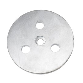 Nayciiy Pool Skimmer Weight Zinc Anode Plate with Plastic Ties Zinc Plate Into Your Skimmer Basket Skimmer Deck Cover Plate Anti Corrosion and Electrolysis (8)