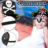 UEAVOID Pirate Eye Patch Skull Eye Mask 3D Elastic Adjustable