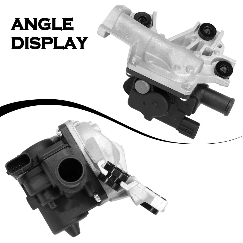 Right Passenger Side Secondary Air Injection Check Valve with Gasket,
