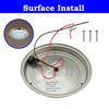 SMIXCTEK Marine Boat Dome Light, Dual Color 5.5" 12V LED