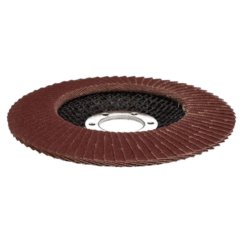 10 x Flat Discs 120 Grit for Angle Grinder 4.5"