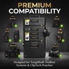2 Pcs Tool Pouch Holder Fits for ToughBuilt ClipTech, Quick-Access