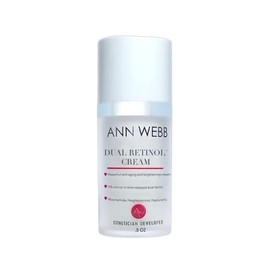 Crema de retinol dual para la cara: crema hidratante nocturna totalmente natural con retinol de liberación temporal exfoliante suave y potente, antienvejecimiento, antiarrugas, suaviza líneas