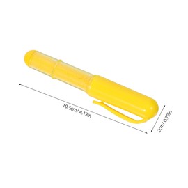 SEWACC Erasable Fabric Marking Pencil Refillable Tailor's Chalk Tool Yellow for Precision DIY Garment Cutting Quilting Crafting for Marking and Easy Erasure