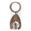 KVN Shopping Chip Keyring Angel, chrome, M