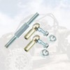 X AUTOHAUX 2pcs M8 Steering Tie Rod for 50cc 70cc