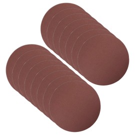 CoCud Hook and Loop Sanding Discs, 8 Inch 200mm Sandpapers 180 Grit Aluminum Oxide Flocking Sandpaper - (Applications: for Wood Metal Drywall), 15 Pieces