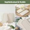 2Pack Diatomite Stone Sink Tray, Water Absorbing Faucet Mat for