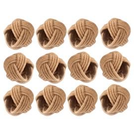 Napkin Rings Set of 12, Nautical Napkin Holders, Napkin Rings Bulk for Party Decoration, Dinning Table, Everyday, Family Gatherings - A Great Tabletop Décor - Natural