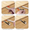4pcs Siding Hook, Fiber Cement Hook with an Installation Tool