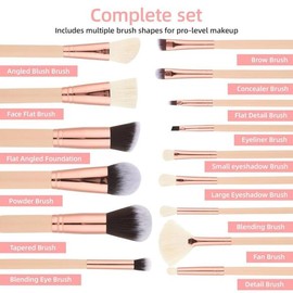 메이크업 브러시 세트 도구 세트 프리미엄 아이섀도 키트 블러셔 파우더 합성 파운데이션 Makeup Brush Set Tool Set Premium Eyeshadow Kit Blusher Powder Synthetic Foundation