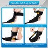 Plantar Fasciitis Night Splint Sock for Plantar Fasciitis Relief, Soft