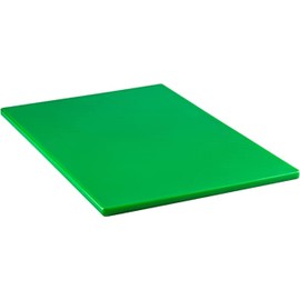 TrueCraftware- 24" X 18" X 1/2” Plastic Cutting Board for Kitchen Green Color- Plastic Commercial Chopping Board Anti Slip Surface Chopping Food Cutting Mat for Meat Vegetables Dishwasher Safe