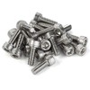 M3 x 8mm Socket Head Cap Screws, Stainless Steel 18-8 (304), Allen Socket Drive, Full Thread, Bright Finish, 50 PCS
