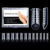BNG Pack of 120 Nail Shapes Dual Nail Forms Full