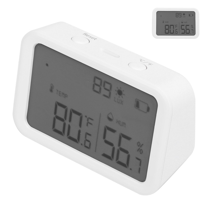 Temperature and Humidity Sensor for TUYA with Intelligent Switch LCD
