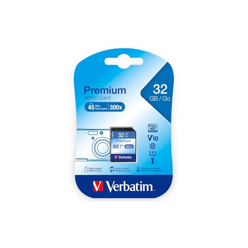 Verbatim 43963 32GB SecureDigital Class 10 SDHC Card