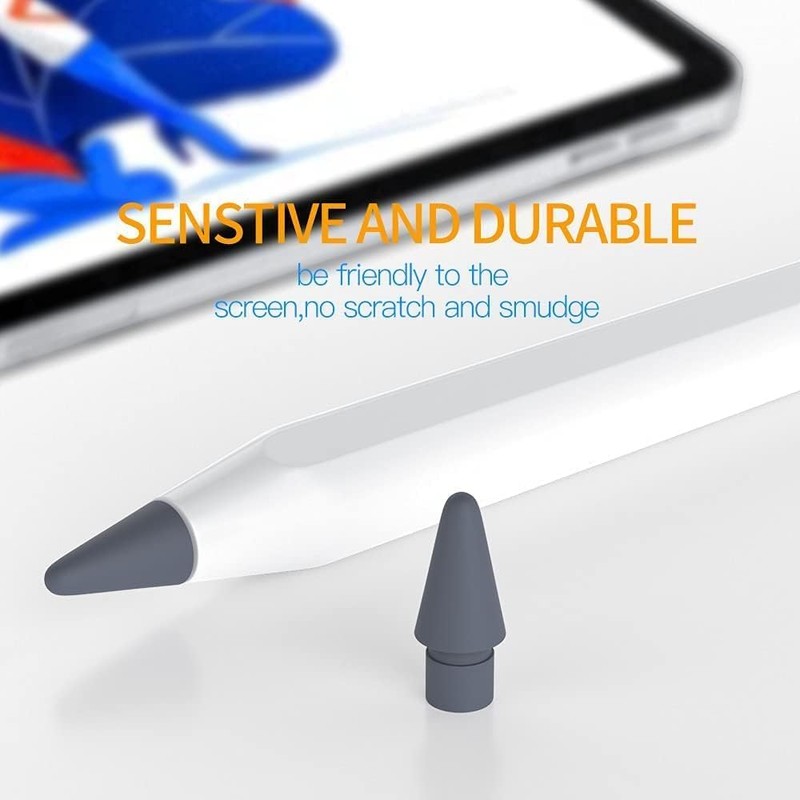 YEEKUK 2PCS Pen Tip Compatible for iPencil (Gray)