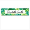 ExcelMark 2” X 8” Floral Designer Name Plate (Style 9)