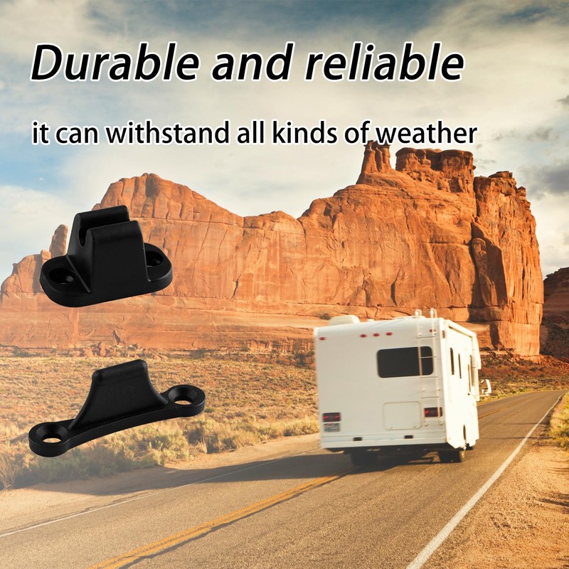 Tabanzhe Door Retainer Catch for Caravan Motorhome-2 Pairs T Shape