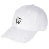 JPAK Dentist Tooth Vintage Dad Hat Frayed Embroidered Cap Dental