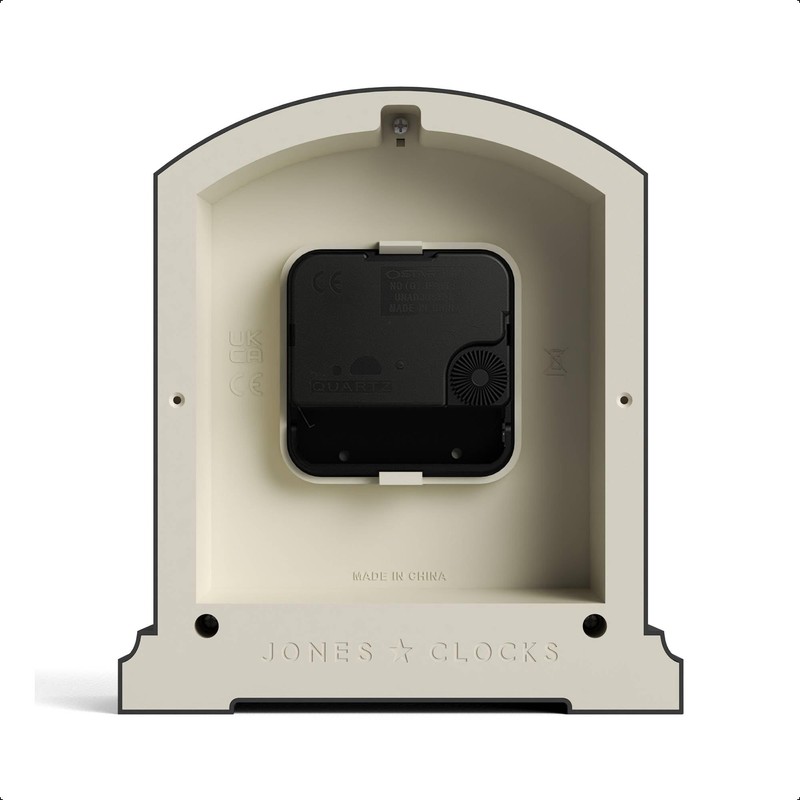 JONES CLOCKS Tavern Mantel Clock | Modern Arch Design |