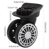 Alomejor Lightweight Wheel Luggage Suitcase Wheels Luggage A60 Suitcase Swivel