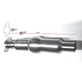 ARSPORT 1" NPT Thread Muffler 304 Stainless Honda GX 240, 270, 390. Predator 420 / 459