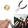 EuTengHao 1504pcs Open Jump Ring and Lobster Clasps Kit Include