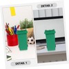 Operitacx 1 Set of Rubbish Bin Desktop Mini Waste Bin