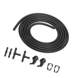 PARSKILO 7pcs Front Windshield Washer Nozzles for Liberty for Dodge Nitro 2 Meters Windshield Washer Hose with 2pcs Connectors Replaces 55157319AA Benefit