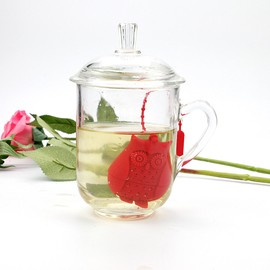 2 Pack Tea Infusers for Loose Tea - Ezeso Reusable Silicone Loose Leaf Tea Bags Strainer Filter for Herbal Tea