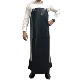 KLEEN HANDLER Heavy Duty Vinyl Dishwashing Apron | Industrial Cleaning, Extra Long Protective Water Resistant Apron