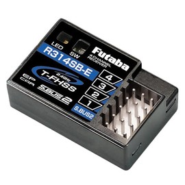 Futaba Electronics Industry RECEIVER R314SB-E 00107346-3 (T-FHSS System for Cars, Electric Dedicated Receiver)