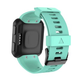 GVFM Band Compatible with Garmin Forerunner 35, Soft Silicone Replacement Watch Band Strap for Garmin Forerunner 35 Smart Watch, Fit 5.11-9.05 Inch (130-230 mm) Wrist (Teal (Black buckle))