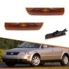 ADIIL Amber Lens Front Bumper Side Marker Light Housings For