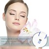 ZJIVQO Hot and Cold Face Massager, Double Heads Hammer Vibration