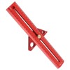 Woodworking T Track Ruler Multifunctional Aluminum Alloy Portable Wood Measuring