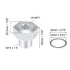 X AUTOHAUX Car Oil Pressure Sensor Adapter Replacement M16 x